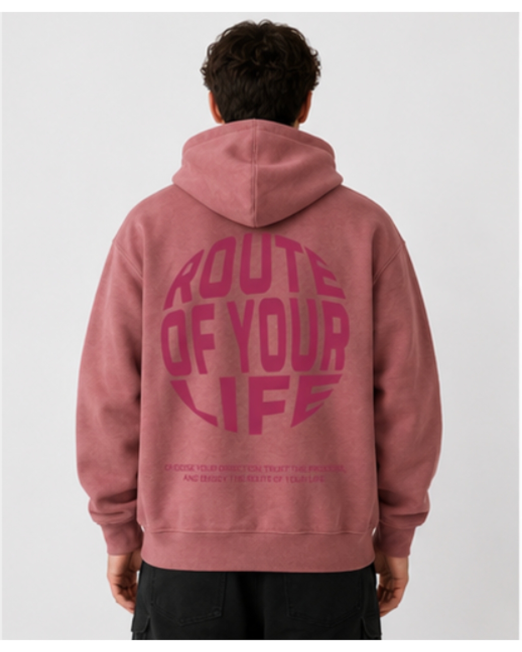 Sudadera Route con capucha