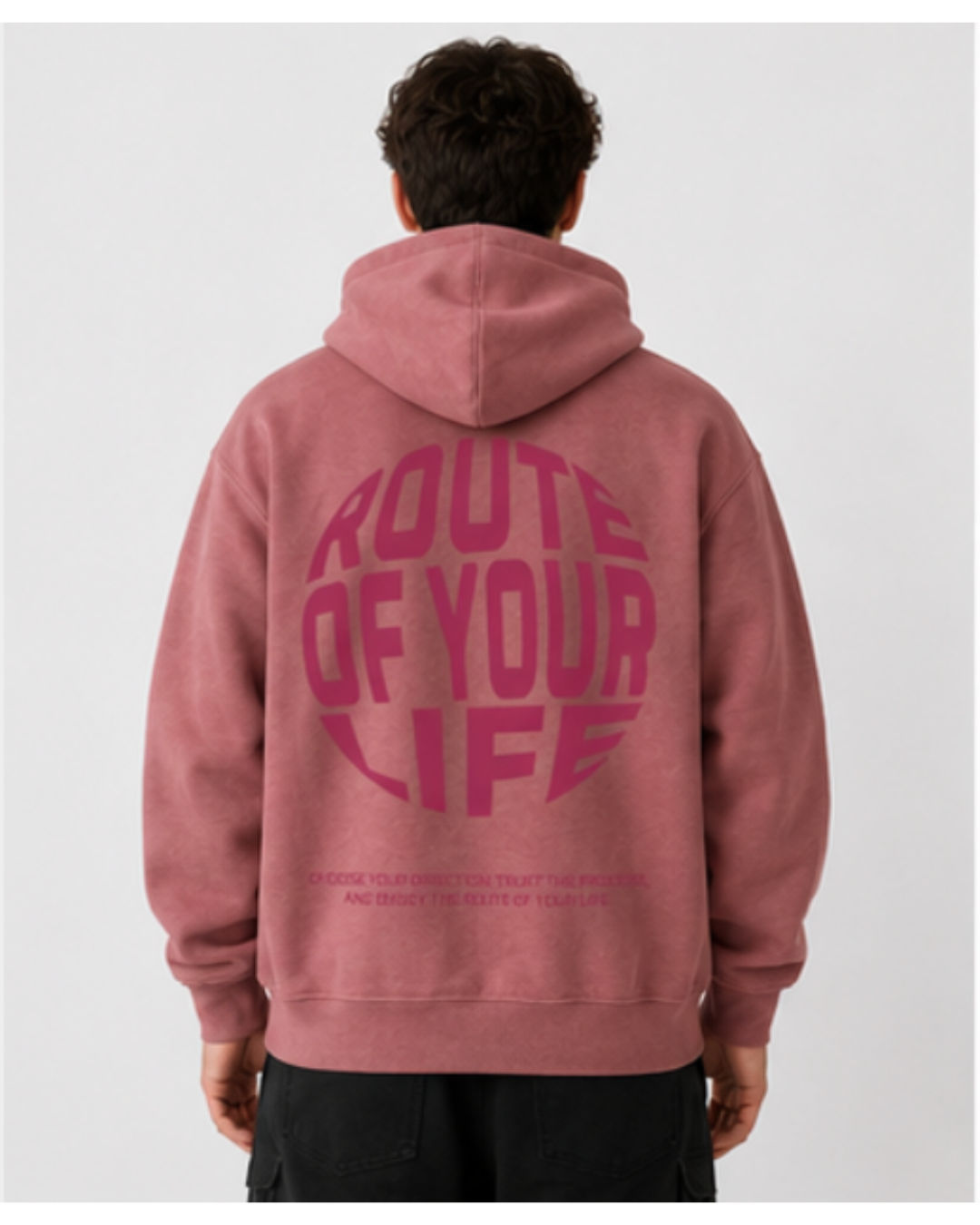 Sudadera Route con capucha