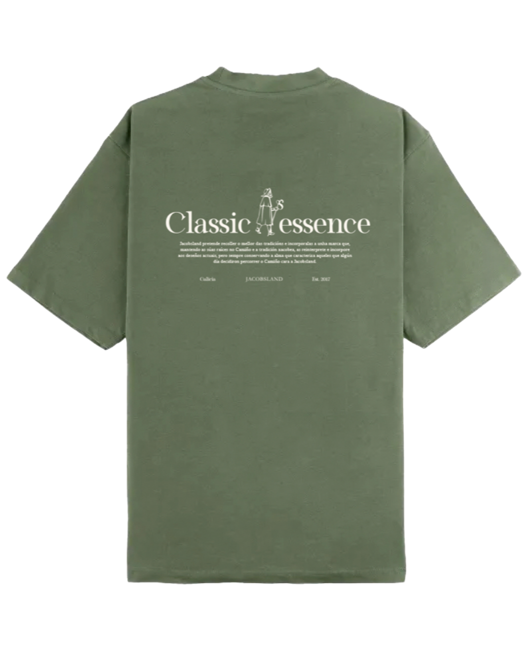 CAMISETA CLASSIC ESSENCE VERDE