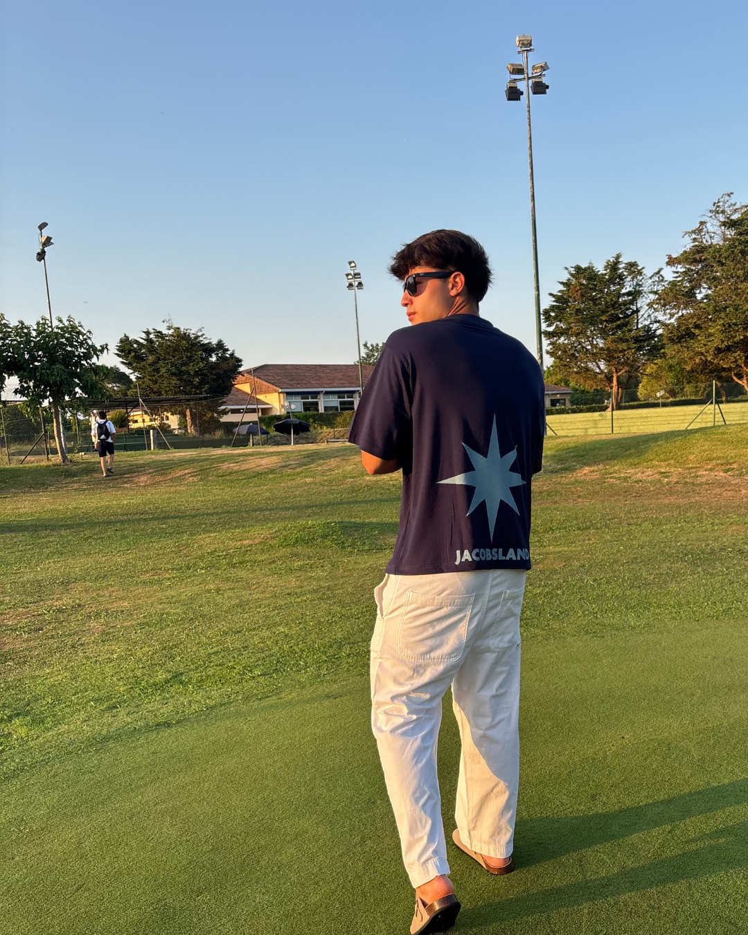 CAMISETA COMPAS AZUL