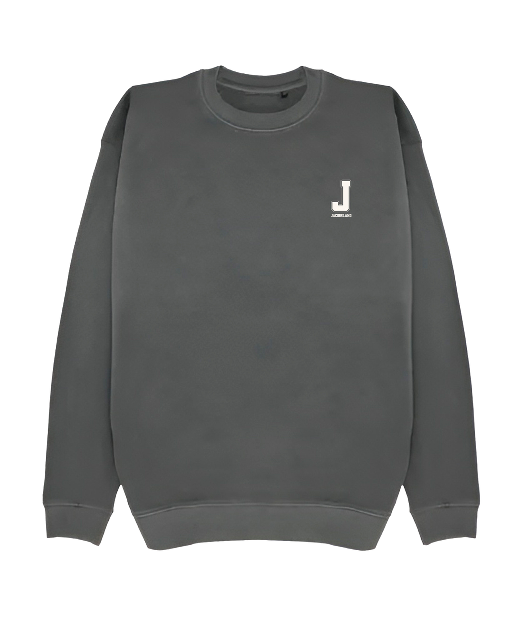 SUDADERA SIN CAPUCHA UNIVERSITY (GRIS)