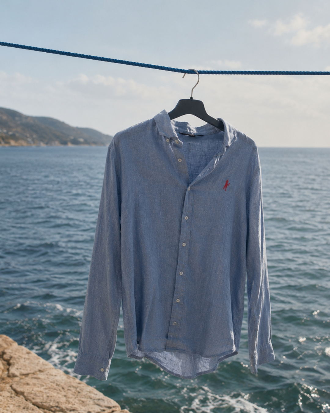 Camisa Azul Clara Peregrino