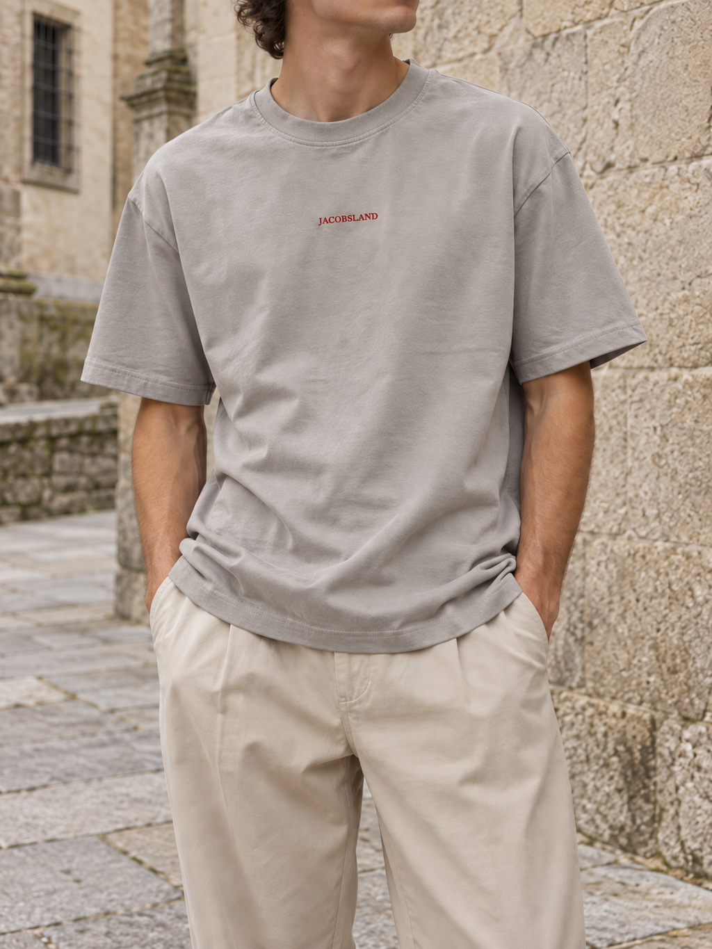 Camiseta gris Stepbystep