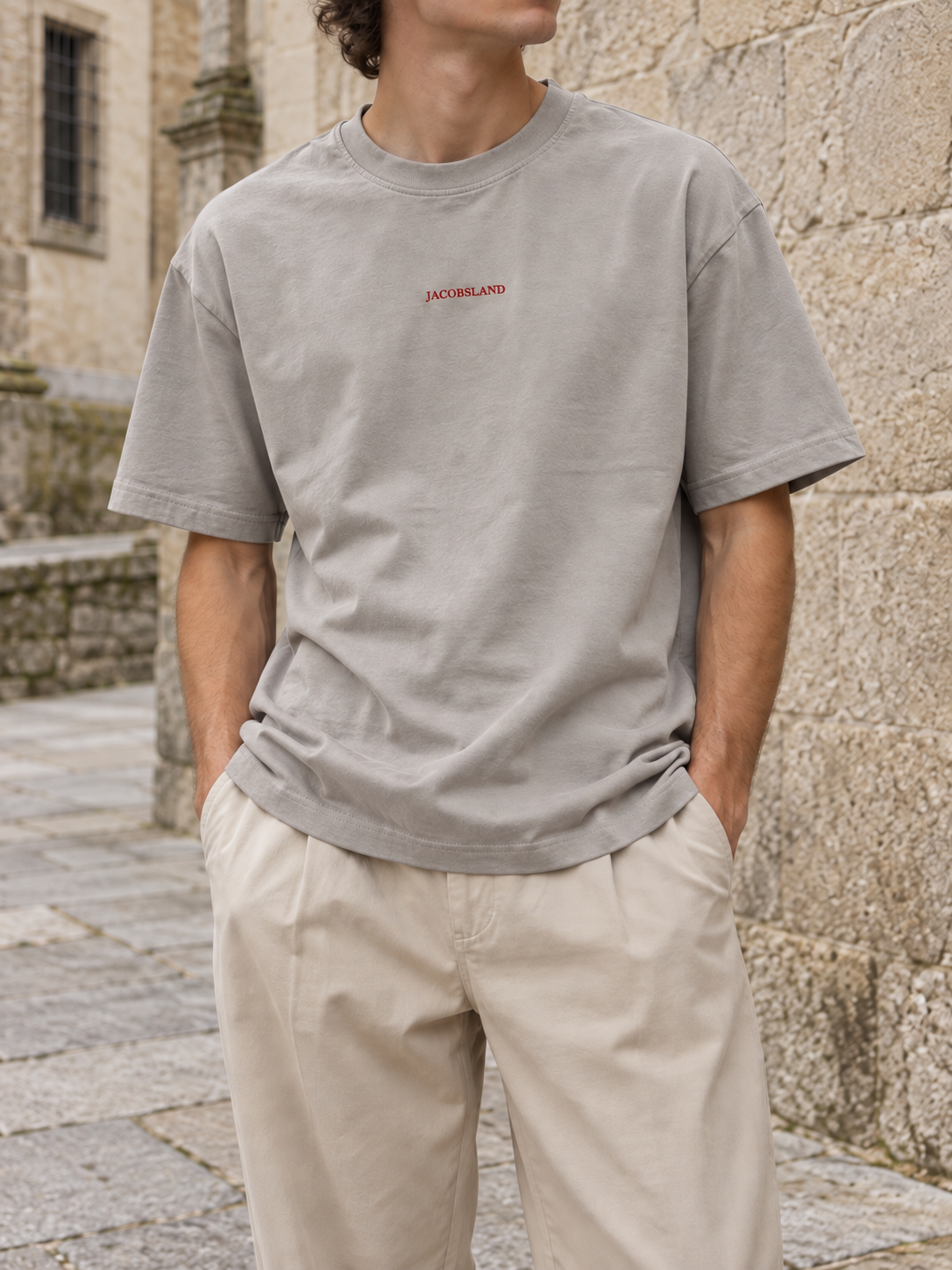 Camiseta gris Stepbystep
