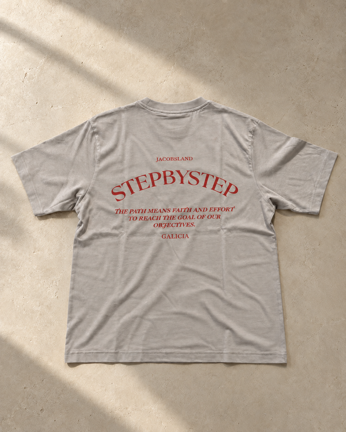 Camiseta gris Stepbystep