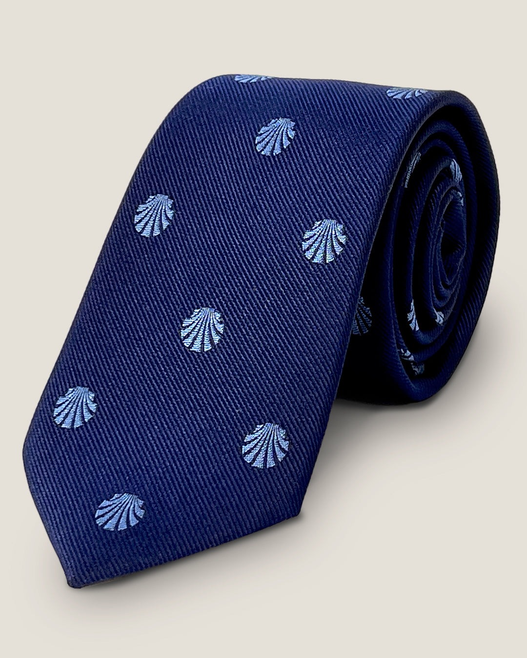 CORBATA CONCHA AZUL