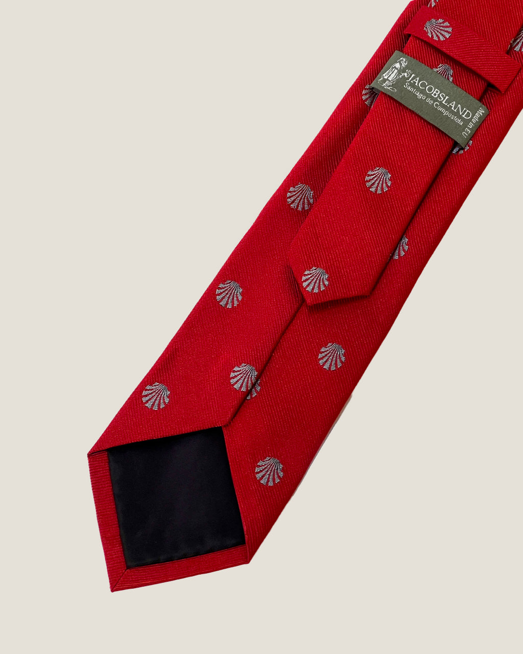 CORBATA CONCHA ROJA