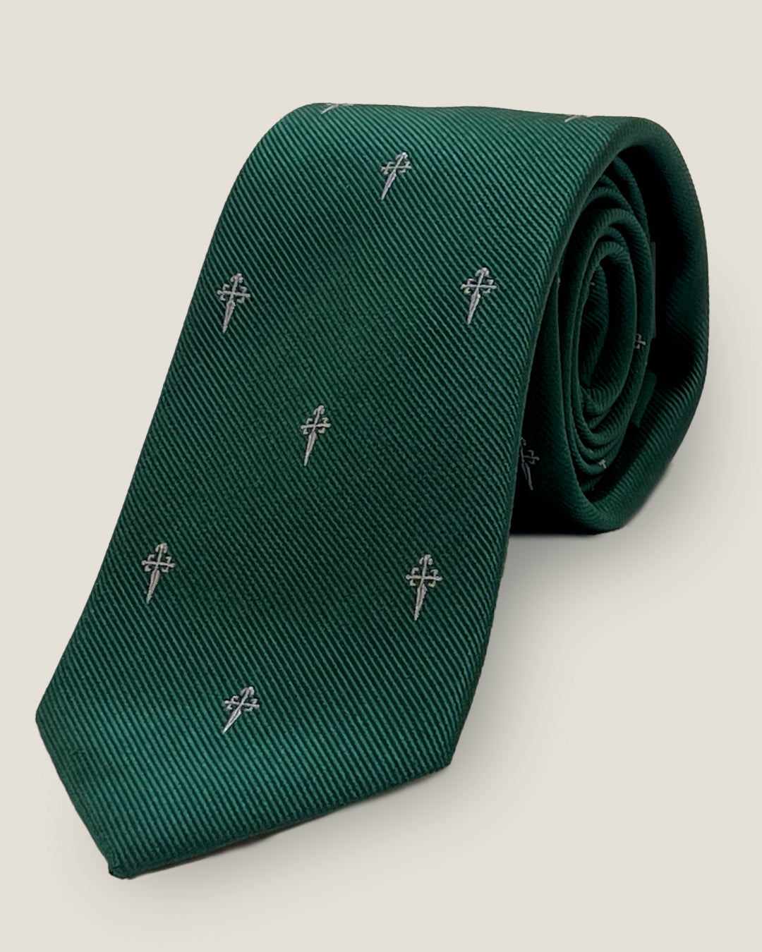 CORBATA CRUZ VERDE
