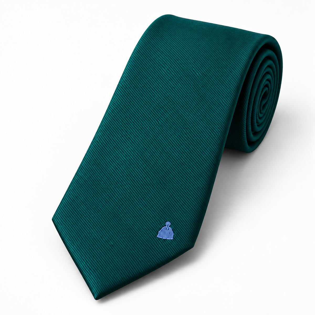 Corbata menina verde