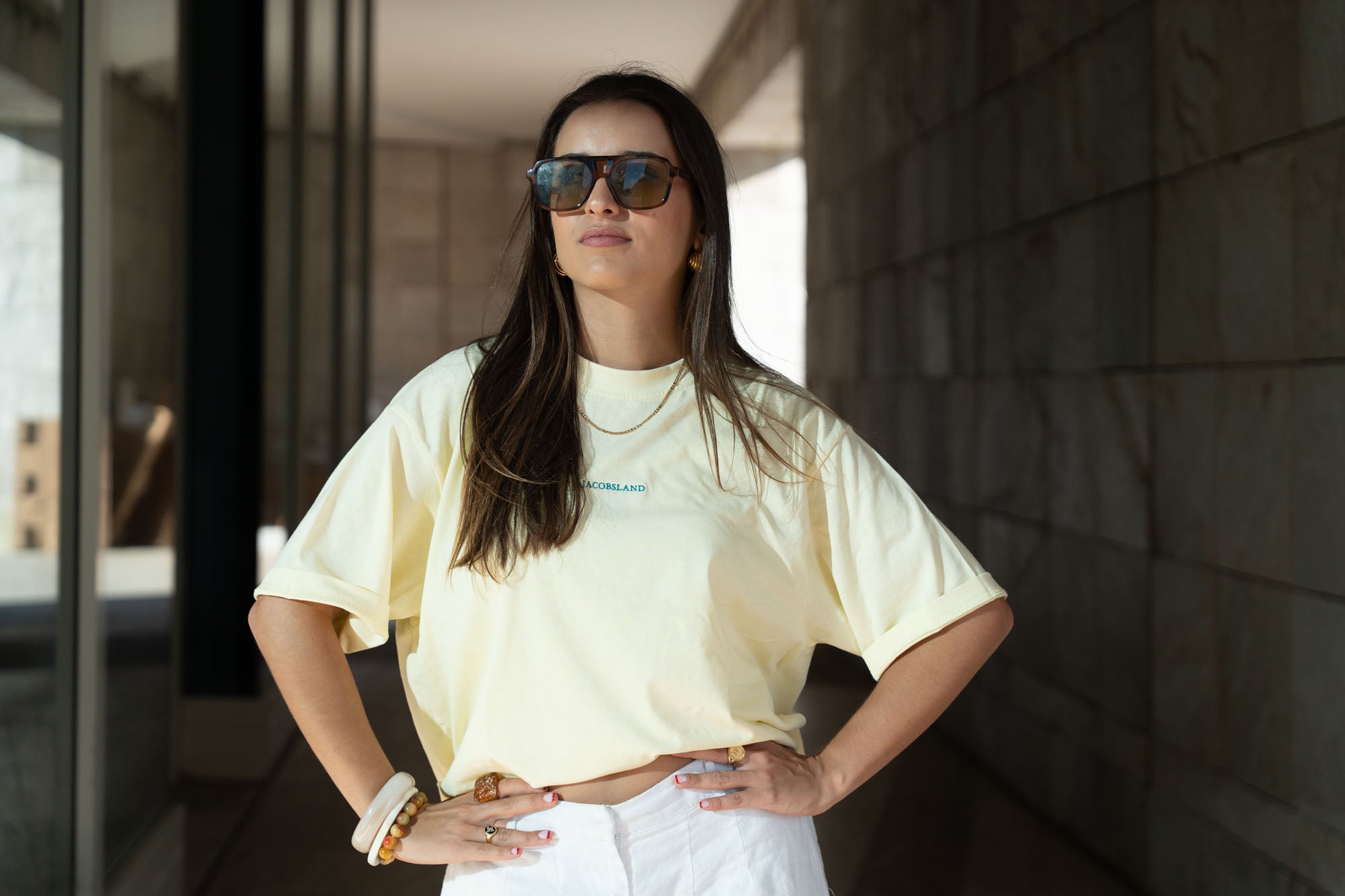 CAMISETA STEPBYSTEP AMARILLA