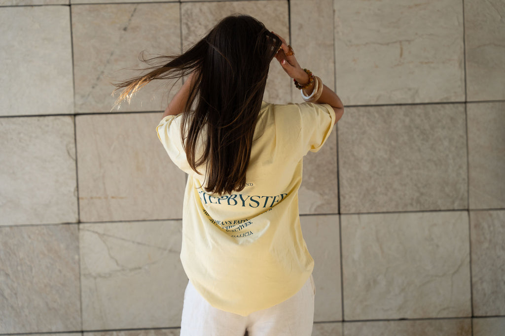 CAMISETA STEPBYSTEP AMARILLA