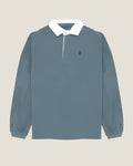 POLO PEREGRINO BORDADO (AZUL)